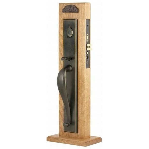 Medium Bronze Handleset, 3026TTMBRH, EMTEK, Mfr# 3026TTMBRH